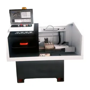 Torno CNC de metal pequeno Mini torno de bancada CNC CK0640 para fabricação de peças de metal de alta precisão