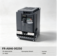 Variateur de fréquence industriel FR-A846-00250 00310 00380 00470 7.5kW 11kW 15kW 18.5kW Convertisseur de fréquence triphasé