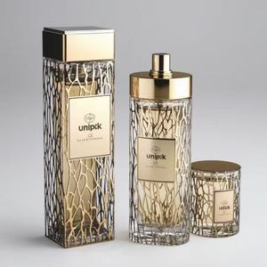 अनुकूलन योग्य आर्सेनिक शैली की लक्जरी इत्र की बोतल बॉक्स के साथ, 30/50/100 मिलीलीटर, प्रीमियम ब्रांडों के लिए अलंकृत सुगंध पैकेजिंग - Product Image 4