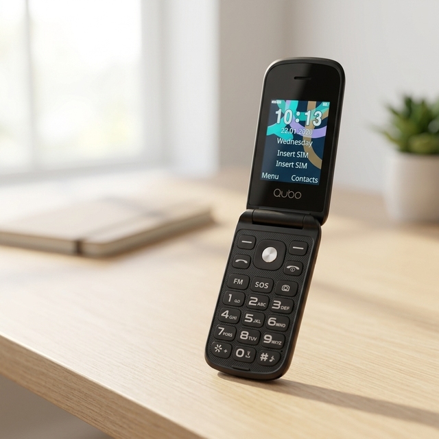 Best Selling Factory Price 4G Senior Flip Phone 1000mAh Battery Flip Feature Phone with Big Buttons Sos Emergency Call