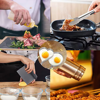 Kit d'outils de barbecue en métal 20 pièces : spatule, pinces, couvercle de cuisson, grattoir, anneau à œufs, sac de transport, accessoires pour plancha