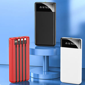 איכות טובה 20000 מ "ח מובנה <span class=keywords><strong>4</strong></span> כבלים מהיר מטען אוניברסלי כוח חירום כללי עבור טלפון נייד - Product Image 1