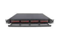 Panneau de brassage MPO en rack fibre optique haute densité ODF Box 1U 19 pouces