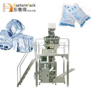 Fully Automatic Multi-function Weigher Weighing Special Design Waterproof Frozen Food Ice Cube Packing Machine For Ice Bag