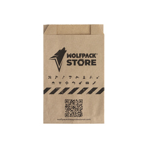 Sacchetto in Carta Kraft 12x20 cm Negozio Wolfpack (50 unità) - Product Image 3