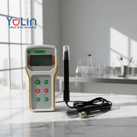 Kit de conductimètre portatif, sonde, testeur de pH, affichage numérique, équipement de laboratoire pour expériences chimiques