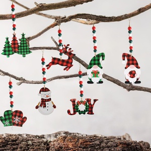 Nuovo <span class=keywords><strong>natale</strong></span> decorazioni Creative ciondolo <span class=keywords><strong>in</strong></span> <span class=keywords><strong>legno</strong></span> albero <span class=keywords><strong>di</strong></span> <span class=keywords><strong>natale</strong></span> e porta appeso lettera confezionata <span class=keywords><strong>in</strong></span> sacchetti - Product Image 2