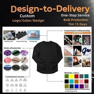 Camiseta de Manga Larga para Hombre, Corte Ajustado, Estilo Minimalista Urbano, Secado Rápido, Cuello Redondo, Diseño Personalizado con Logotipo, Sudadera de Algodón - Product Image 6