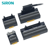 Module de bornier SiRON T055/T056/T057/T058 X210 DC24V 10/20/34/40 broches, module d'entrée/sortie PLC, connecteur MIL, fixation par vis/rail DIN