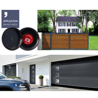 Télécommande universelle pour porte de garage 315/433mhz, télécommande à code d'apprentissage pour volets roulants