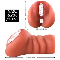 Godemiché masculin pour masturbation, outils sexuels, Pocket Pussy, Airplane Cup, texture douce en TPE, sensation de toucher réel -BJD-B023-2