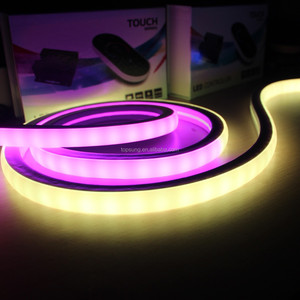 Alta calidad Flex Neon <span class=keywords><strong>Led</strong></span> Magic Flex direccionable Rgbic Pixel 10m <span class=keywords><strong>Rollo</strong></span> Neon Flex Rgbw tiras direccionables - Product Image 1
