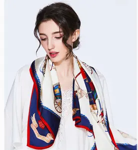 Atacado amazon lenços de seda das senhoras-Lenço de seda para mulheres, venda quente ou personalizada 2021 55*55cm amazon