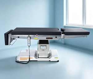 Mesa Quirúrgica MT con Reinicio de un Clic, Parada de Emergencia, Riel de Guía Lineal y Inclinación Complementaria, Cama de Operaciones Médicas - Product Image 1