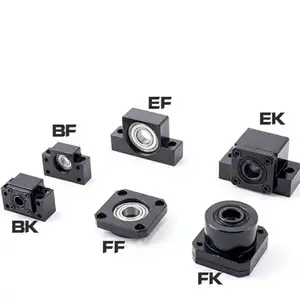 Wholesale SFU1204/1605 Contact Ball Bearing For Linear Actuator BK BF EK EF FK FF6 8 10 12 15 17 20 25 30 Ball Screw End Support