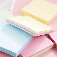 Pastel Sticky Notes Auto-Bâton Blocs-Notes