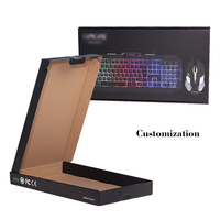 Scatole Regalo in Carta Nera Personalizzate per Imballaggio di Tastiere, Fotocamere ed Elettronica di Consumo