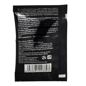 19 anni di fabbrica lubrificante personale personalizzato Sex Lube Gel 5 ML/bag olio del <span class=keywords><strong>sesso</strong></span> <span class=keywords><strong>donna</strong></span> <span class=keywords><strong>uomo</strong></span> Private Label Bag Vagina anale seno orale <span class=keywords><strong>sesso</strong></span> - Product Image 6