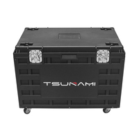 Flight case universel robuste pour téléviseurs 55, 60, 65 pouces, écrans plasma, rangement de câbles, transport de matériel DJ, scène, audio et éclairage