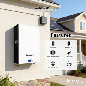 Batterie LiFePO4 empilable 48V 51.2V 230Ah IP65 CAN, 15KWh, prix par niveaux, pour fermes solaires, directement de l'usine - Product Image 4