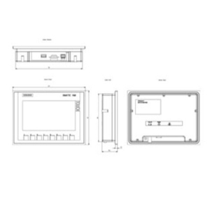 6AV2123-2GA03-0AX0SIMATIC HMI KTP700 DP พื้นฐานปุ่มกด/ระบบสัมผัสหน้าจอ7 "TFT สี65,536รูปแบบการเชื่อมต่อแบบโปรไฟล์6 - Product Image 4
