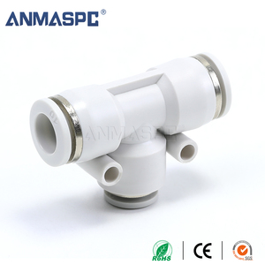 Conectores Neumáticos en T de Conexión Rápida de un Toque PEG 8-6-8 6-8-6 para Talleres de Reparación de Maquinaria por <span class=keywords><strong>Oulu</strong></span>/ANMASPC/Euroland - Product Image 4