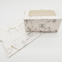 Boîtes à cupcakes et à tartes aux œufs biodégradables en papier couché de qualité supérieure, auto-établissantes, avec gaufrage, dorure à chaud et revêtement UV, personnalisables, vente en gros usine