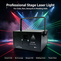 Système de spectacle laser RGBW avec scanner 25K DMX512 FB4 Bluetooth 300W pour mariage, discothèque, bar, fête, scène, événements