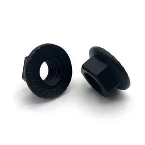 Low Price and High Quality Hexagon Flange Nut DIN 6923 Carbon Steel Flange Nut
