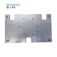 Grande plaque froide liquide IGBT personnalisée plaque de refroidissement par eau en aluminium sur mesure avec produit d'usinage de caloduc en résine époxy