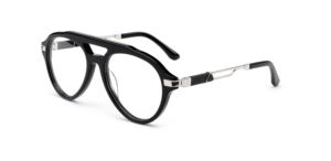 高品質特大高級アセテート2024最新光学フレーム製造処方眼鏡女性男性 - Product Image 3