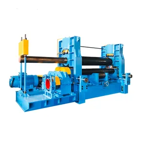 Arc press in machinery panel universal 3 roll cold iron sheet bending machine