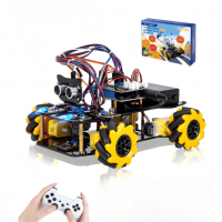 ACEBOTT ESP32 Voiture Robot 4x4 STEM pour Kit de Démarrage Arduino, Connectivité Sans Fil BT & WiFi pour l'Automatisation Robotique