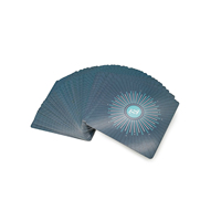 Vente en gros de jeux de cartes oracle tarot magnifiques carrés personnalisés mini imprimés design original et logo