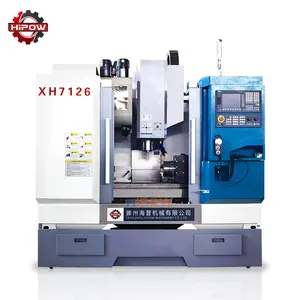 XH7126 중국 CNC 수직 밀링 5 축 가격 정밀 가공 센터 금속 cnc 밀링