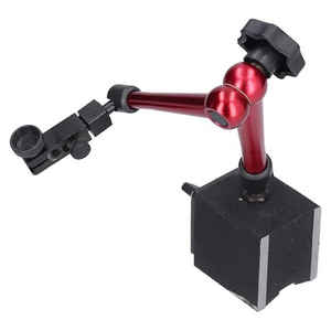 Einstellbarer 3-Gelenk-Digitalanzeigehalter aus flexiblem Metall Schwarzer Magnet fuß mit <span class=keywords><strong>Test</strong></span> anzeige halter in Industrie qualität - Product Image 3