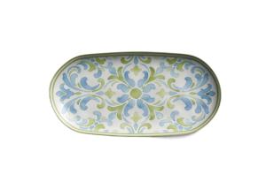Ensemble de vaisselle en mélamine <span class=keywords><strong>Chic</strong></span> Scenic avec des détails peints à la main, idéal pour les pique-niques, le camping et les sorties en plein air - Product Image 4