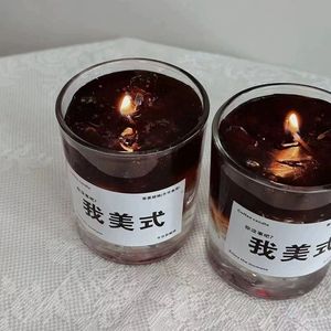 Recuerdos Temáticos de Americano al por Mayor: Vela Aromática de Vidrio Creativa y Humorística Hecha a Mano con la Frase: "<span class=keywords><strong>Lo</strong></span> Importante <span class=keywords><strong>es</strong></span> Hacer <span class=keywords><strong>Dinero</strong></span>" - Product Image 5