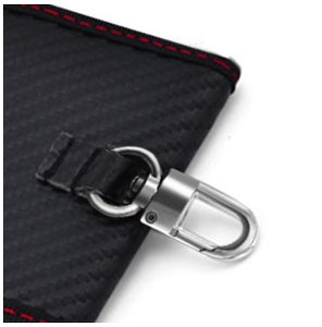 Benutzer definierte Auto Schlüssel anhänger Abdeckung Schutz Faraday Beutel RFID Bag Block Signal - Product Image 3