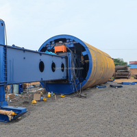 Chariot de revêtement de tunnel robuste en acier Q235 à commande à distance, entraînement hydraulique, équipement de construction pour travaux d'aménagement aquatique, garantie 1 an