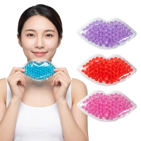 Compresse de glace réutilisable non toxique pour les lèvres, compatible congélateur et micro-ondes, pour le soulagement de la douleur, la réduction du stress et les fournitures de thérapie de réadaptation