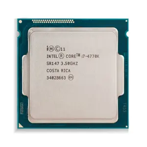 CPU คอมพิวเตอร์ I7-4770k,สำหรับ Core Processor Cpu 3.50Ghz 22nm 84W Lga 1150 Cpu Quad-Core I7 Processor