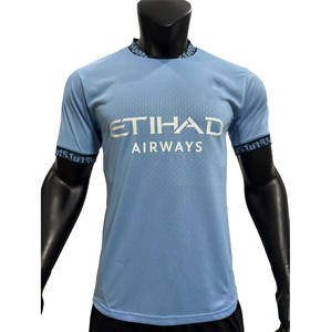 99/01 Speler Versie Stadshirt Sportkleding Club Voetbalshirt Vintage Jersey Voetbal Manchester Klassiek Voetbalshirt - Product Image 1