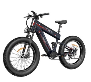 Nueva Bicicleta Eléctrica de Carreras de Fibra de Carbono de 40MPH+ 4000W, 8 Velocidades, Batería Dual, 160 Millas de Autonomía, 48V 41Ah para Adultos - Product Image 1