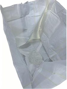 Huamaohengchun Heavy Duty WovenFIBC Bulk Bag with DischargePort - 2 Ton, 39"L x 39"W x 47"H - Ideal forConstruction, Grain (10) - Product Image 4