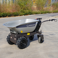 KS450E Elektrischer Mini-Dumper 450kg für Sand, Gestein, Ziegel und Lagerhaufen – Batteriebetriebener Materialwagen