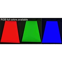 Panel LED Electroluminiscente Retroiluminado de Tamaño Personalizado, 10 Colores RGB, Grado A, para Publicidad, Oficina y Uso en Computadoras