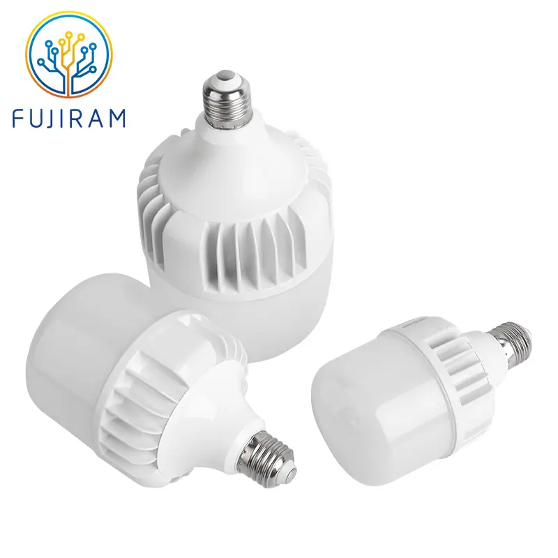Home Energy Saving Plastic Housing 165-265V 5W 10W 15W 20W Lumen LED T Bulb Light