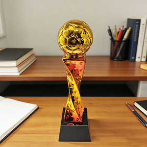 Trofeo personalizzato di alta qualità per campionati di basket, baseball, golf, calcio, trofeo sportivo in resina cristallina per regali aziendali - Product Image 6