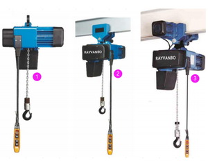 Fournisseur chinois 220V 380V 500kg 0.5 1 1.5 2 tonnes palan à moteur à botte de levage palan à chaîne électrique pour grue - Product Image 4